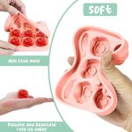 product_image_name-Generic-3D Rose Ice Molds 1.3 Inch, Small Ice Cube Trays, Make 9 Giant Cute Flower Shape Ice, Silicone Rubber Fun Big Ice Ball Maker-8