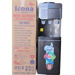 product_image_name-Icona London-ILWD-400RLB Water Dispenser With Refrigerator - Titanium Silver + 12 Months Warranty-4