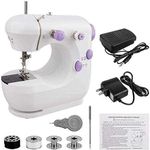 Mini Electric Sewing Machine - White