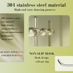 product_image_name-Generic-Stainless steel cling film dispenser, paper towel holder, stainless steel punch-free wall-mounted cup holder, kitchen storage rack, tissue holder.-4