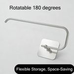 product_image_name-Generic-Stainless steel cling film dispenser, paper towel holder, stainless steel punch-free wall-mounted cup holder, kitchen storage rack, tissue holder.-6