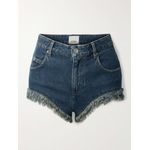 product_image_name-Generic-Ladies Denim Jeans Shorts - Blue-2