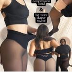 Fashion Compression Tight Elastic High Waist Leggings- - image 2