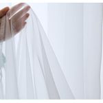 Generic 4 in 1 Combo 2pcs Blackout Curtains plus White Transparent Voile Set - image 4