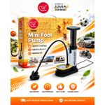 product_image_name-Generic-BUSTER Mini Foot Pump 7808B – Portable High Pressure Air Pump for Bicycle, Car, Motorbike & Balls-2