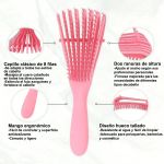 product_image_name-ARHANORY-11pcs/Set Hair Brush Set Portable Spray Refillable Bottles Kit Hair Styling Set Brush Comb Braiding Tool-8