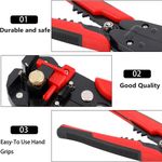 product_image_name-WakeView-Self-Adjusting Wire Strippers Wire Cutter Wire Crimping Tool Orange-5