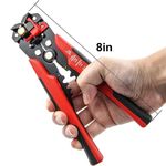 product_image_name-WakeView-Self-Adjusting Wire Strippers Wire Cutter Wire Crimping Tool Orange-8