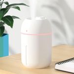 product_image_name-Generic-330ml Ultrasonic Diffuser - White + Sandalwood Oil - 10ml-2