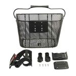 product_image_name-Decathlon-Kids' Metal Bike Basket - Black-2