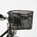 product_image_name-Decathlon-Kids' Metal Bike Basket - Black-5