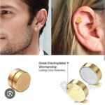 product_image_name-AD-Crystal Magnetic Ear Ring - Gold-1