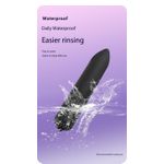 product_image_name-Generic-Mini ten frequency pointed frosted eldest son bullet vibrator, female egg vibrator-Rose red and black-3