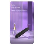 product_image_name-Generic-Mini ten frequency pointed frosted eldest son bullet vibrator, female egg vibrator-Rose red and black-4