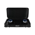 HALEY Gas Stove 2 Burner Black - image 2