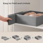 LASA Foldable Drawer Organizers - Set of 12, Grey - image 5