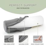 Generic Cervical Roll Pillow, Neck Round Pillow Cylinder Bolster Pillow,  Round Neck Support - image 4
