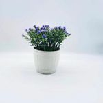 product_image_name-Generic-2 POTS of Artificial potted plant, Gypsophila green plant pot, home decoration, desktop ornament, photography prop-5