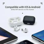 New Pro 5s Wireless Headsets White - Smart Bluetooth Earbuds for iPhone - image 3