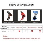 product_image_name-Generic-6-Piece Titanium Coated Drill Bit Set Grooving Tool Pagoda Serrated-5