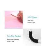 Generic Foldable laptop table-Pink - image 2