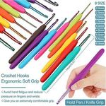 Generic Crochet Kit with Storage Bag, Crochet Set, DIY, 68 Pieces - image 2