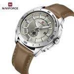 Naviforce Analog Leather Strap Brown - NF9269 - image 2
