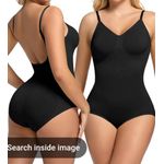AD G - String Sexy Body Shaper Suit For Woman - Black
