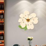 Generic Wall Decoration 30cm Flower Creative Clock,Slient Decor Wall Clock Cartoon Artistic Home Clock - image 6