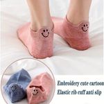 product_image_name-Fashion-10 pairs of women's socks, smiley face socks, breathable low-top socks-4