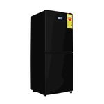 Nasco NASD2-10FL-B Double Door Fridge - 106 Litre Black - image 3