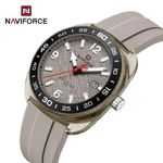 Naviforce Analog Silicone Strap Grey - NF7132 - image 2