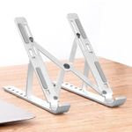 product_image_name-Generic-Adjustable Folding Laptop Holder /Stand  - White-5
