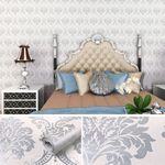 product_image_name-Generic-10M*45CM Roll Adhesive Wallpaper Classic European Style-1