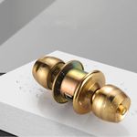 product_image_name-Generic-Round door lock, bedroom door lock - gold-7