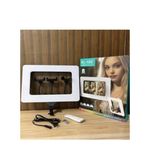 Generic RL-18S LED Selfie Ring Light with Phone Holder & Remote Control - image 2