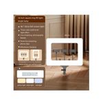 Generic RL-18S LED Selfie Ring Light with Phone Holder & Remote Control - image 4