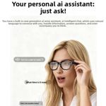 Generic Smart Ai glasses Touch Button Control TR,PC Frame for Call Song Recognition ai glasses with camera - image 4