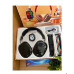 Generic Smart Watch & Headphone Combo P9 Series 9 - Black - image 2