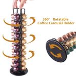 Generic Coffee Capsules Holder for Nespresso, 360-Degrees Coffee Pod Rack - image 3
