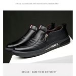 product_image_name-Fashion-Mens Leather Shoes Loafers Casual Shoes Slip-Ons Business Loafers Formal Shoes-3