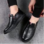 product_image_name-Fashion-Mens Leather Shoes Loafers Casual Shoes Slip-Ons Business Loafers Formal Shoes-7