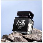 product_image_name-Hannas secret-24K Pure Black Eau de Parfum for Men by Lonkoom, 100ml-1