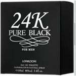 product_image_name-Hannas secret-24K Pure Black Eau de Parfum for Men by Lonkoom, 100ml-3