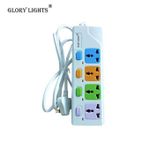 Powerful Electrical Extension Board Universal Way Power Button 3M Extension Cord Socket Charger Plug Adaptor 4 Power Plug