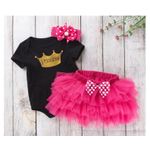 Kids Corner Baby Birthday 3Pcs Wear-Black