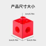 product_image_name-Generic-Kids 3D Creative Building Cube Blocks Set – 400 Pieces Educational Construction Toy with Storage Box-5