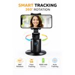 product_image_name-Generic-Auto Face Tracking 360° Phone Holder Tripod – Smart Rotating Stand with Rechargeable Battery for TikTok & Video Recording-1