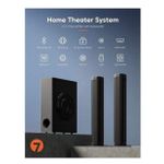 Generic Media 7 Plus SA602 Home Theater System Set - Black - image 3