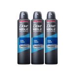 Dove Spray 250ml Cool Fresh (Pack Of 3)